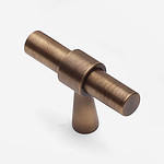 Ribe - Antique Bronze Brass Pull - Architectural Hardware - Antique Bronze Brass Pull