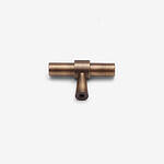 Ribe - Antique Bronze Brass Pull - Architectural Hardware - Antique Bronze Brass Pull