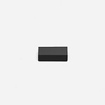 Delos - Linear Matte Black Brass Pull - Architectural Hardware - Linear Matte Black Brass Pull