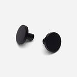 Ube - Brushed Brass Knob - Architectural Hardware - Brushed Brass Knob