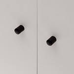 Delos - Brushed Brass Cylinder Knob - Architectural Hardware - Brushed Brass Cylinder Knob