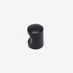 Delos - Brushed Brass Cylinder Knob - Architectural Hardware - Brushed Brass Cylinder Knob