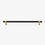Ribe - Matte Black Brass Handle - Architectural Hardware - Matte Black Brass Handle