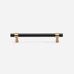Ribe - Matte Black Brass Handle - Architectural Hardware - Matte Black Brass Handle