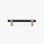 Ribe - Matte Black Brass Handle - Architectural Hardware - Matte Black Brass Handle