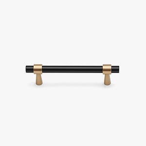 Ribe - Matte Black Brass Handle - Architectural Hardware - Matte Black Brass Handle