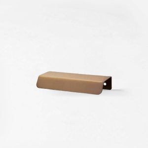 Delos - Linear Antique Bronze Brass Pull - Architectural Hardware - Linear Antique Bronze Brass Pull