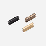 Birr - Brushed Brass Handle - Architectural Hardware - Brushed Brass Handle