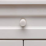 Milan - White Cylinder Marble Knob - Architectural Hardware - White Cylinder Marble Knob