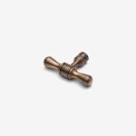 York - Antique Bronze Brass Pull - Architectural Hardware - Antique Bronze Brass Pull