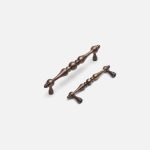 York - Antique Bronze Brass Grand Handle - Architectural Hardware - Antique Bronze Brass Grand Handle