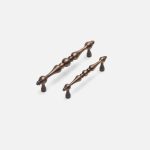 York - Antique Bronze Brass Grand Handle - Architectural Hardware - Antique Bronze Brass Grand Handle