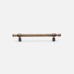 York - Antique Bronze Brass Handle - Architectural Hardware - Antique Bronze Brass Handle