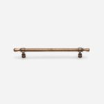 York - Antique Bronze Brass Handle - Architectural Hardware - Antique Bronze Brass Handle