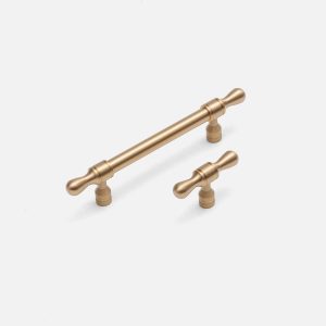 York - Brushed Brass Handle - Architectural Hardware - Brushed Brass Handle