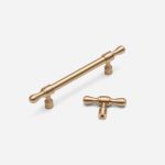 York - Brushed Brass Handle - Architectural Hardware - Brushed Brass Handle