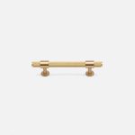 Lismore - Knurled Brushed Brass Handle - Architectural Hardware - Knurled Brushed Brass Handle