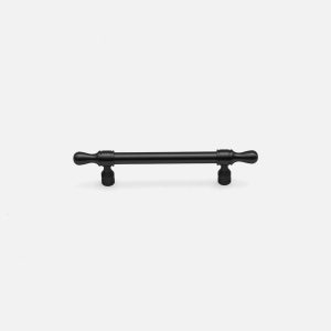 York - Matte Black Brass Handle - 150mm