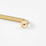 Kingston - Curved Brushed Brass Handle - Architectural Hardware - Curved Brushed Brass