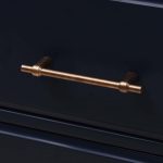 Osaka - Antique Bronze Brushed Brass Handle - Architectural Hardware - Antique Bronze Brushed Brass Handle