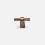 Osaka - Antique Bronze Brushed Brass Pull - Architectural Hardware - Antique Bronze Brushed Brass Pull