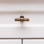 Osaka - Antique Bronze Brushed Brass Pull - Architectural Hardware - Antique Bronze Brushed Brass Pull