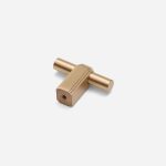 Osaka - Brushed Brass Pull - Architectural Hardware - Brushed Brass Pull