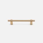 Osaka - Brushed Brass Handle - Architectural Hardware - Brushed Brass Handle