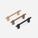Osaka - Brushed Brass Handle - Architectural Hardware - Brushed Brass Handle