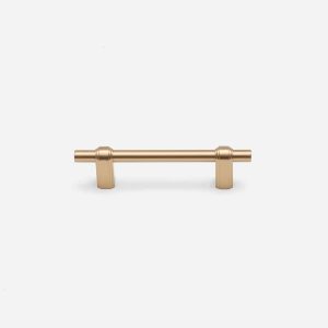 Osaka - Brushed Brass Handle - Architectural Hardware - Brushed Brass Handle