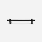 Osaka - Matte Black Brass Handle - Architectural Hardware - Matte Black Brass Handle