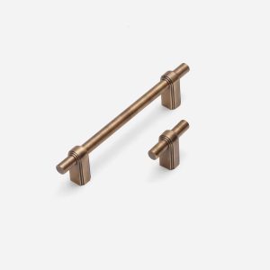 Osaka - Antique Bronze Brushed Brass Handle - Architectural Hardware - Antique Bronze Brushed Brass Handle