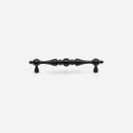 York - Matte Black Brass Grand Handle - Architectural Hardware - Matte Black Brass Grand Handle