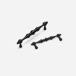 York - Matte Black Brass Grand Handle - Architectural Hardware - Matte Black Brass Grand Handle