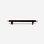 Filby - Knurled Antique Bronze Brass Handle - Architectural Hardware - Knurled Antique Bronze Brass Handle
