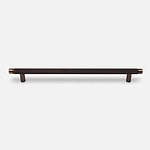 Filby - Knurled Antique Bronze Brass Handle - Architectural Hardware - Knurled Antique Bronze Brass Handle
