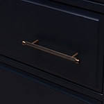 Filby - Knurled Antique Bronze Brass Handle - Architectural Hardware - Knurled Antique Bronze Brass Handle
