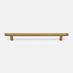 Filby - Knurled Brushed Brass Handle - Architectural Hardware - Knurled Brushed Brass Handle