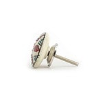 Red Spring Flower Knob - Cabinet Knobs - Red Spring Flower Knob