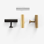 Celle - Brushed Brass Pull - Architectural Hardware - Brushed Brass Pull