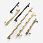 Celle - Brushed Brass Handle - Architectural Hardware - Brushed Brass Handle