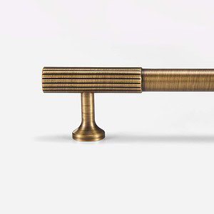 Celle - Antique Bronze Brass Handle - Architectural Hardware - Antique Bronze Brass Handle