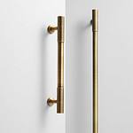 Celle - Antique Bronze Brass Handle - Architectural Hardware - Antique Bronze Brass Handle
