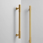 Celle - Brushed Brass Handle - Architectural Hardware - Brushed Brass Handle