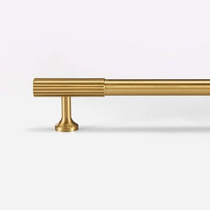 Celle - Brushed Brass Handle - Architectural Hardware - Brushed Brass Handle
