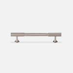 Celle - Brushed Silver Nickel Brass Handle - Architectural Hardware - Brushed Silver Nickel Brass Handle