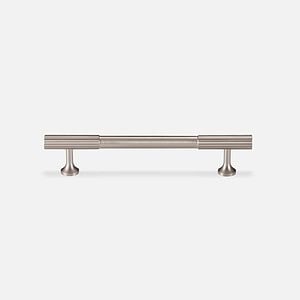 Celle - Brushed Silver Nickel Brass Handle - Architectural Hardware - Brushed Silver Nickel Brass Handle