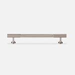 Celle - Brushed Silver Nickel Brass Handle - Architectural Hardware - Brushed Silver Nickel Brass Handle
