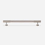 Celle - Brushed Silver Nickel Brass Handle - Architectural Hardware - Brushed Silver Nickel Brass Handle