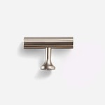 Celle - Brushed Silver Nickel Brass Pull - Architectural Hardware - Brushed Silver Nickel Brass
